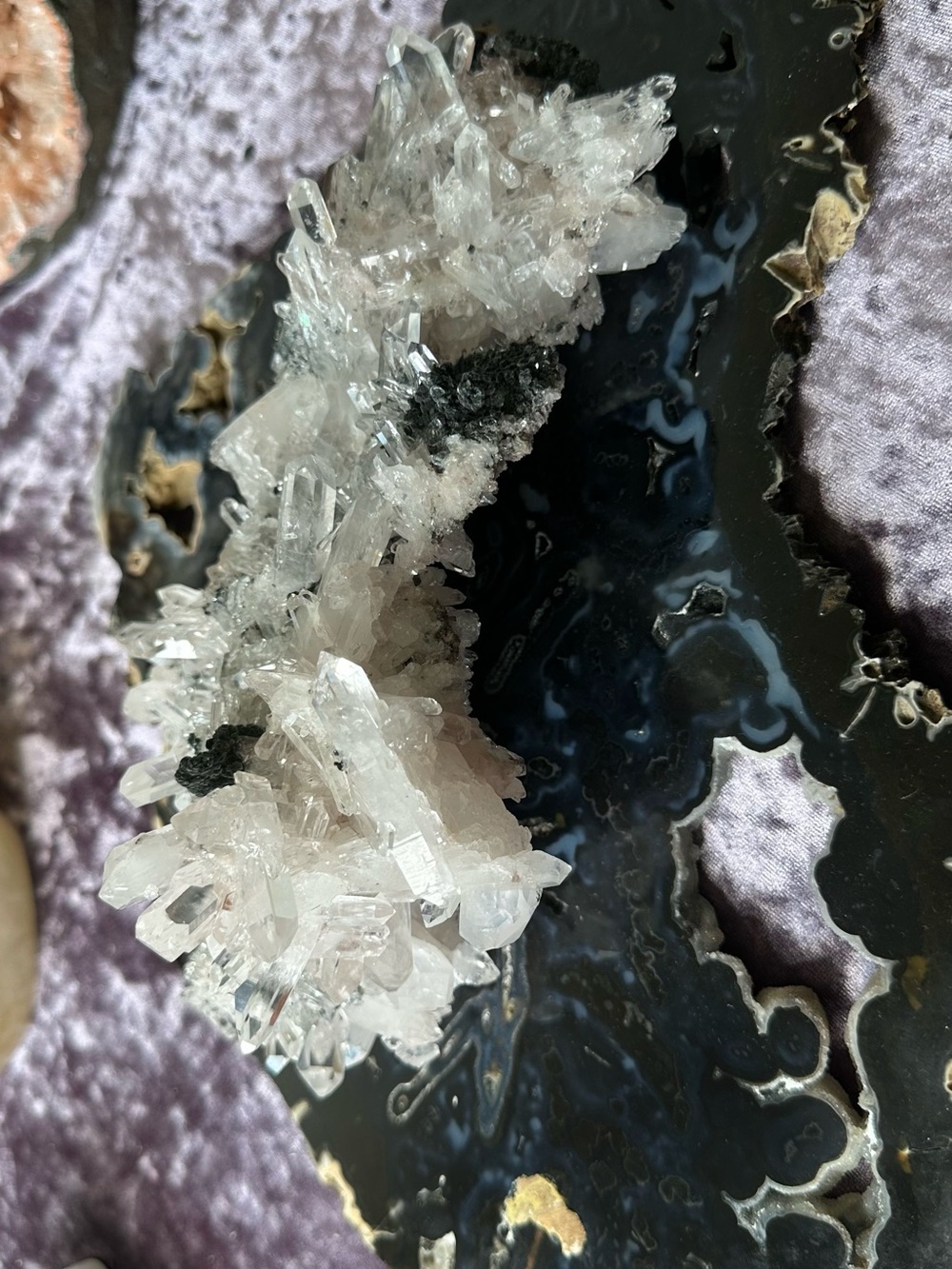 Large Pink Lithium Quartz with Fuchsite PLQ05 - Picture 3 of 6